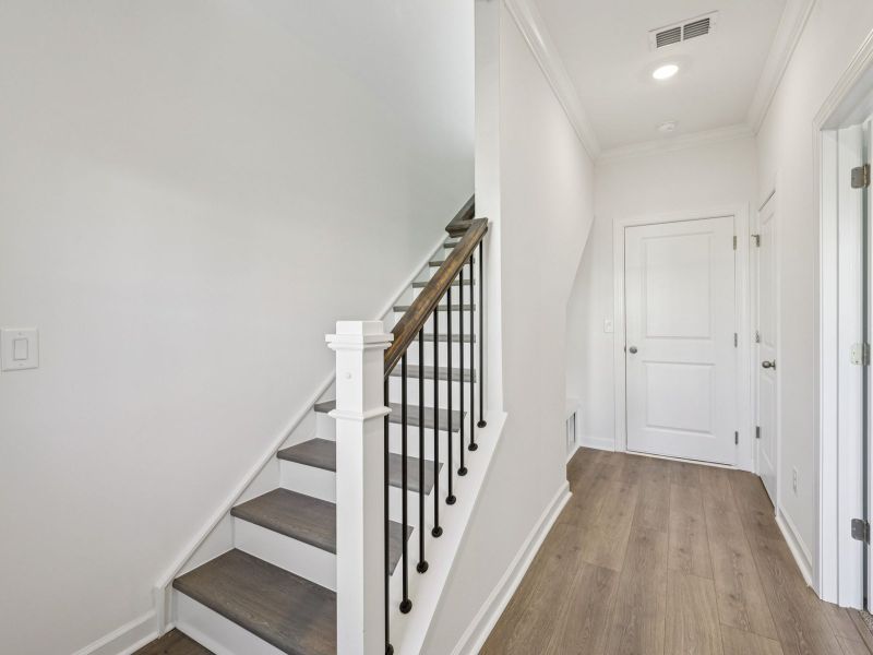 Spacious, unfurnished interior of a new home in Meadows at Wilson Farms - The Heights Series, Fort Mill (Image 9).