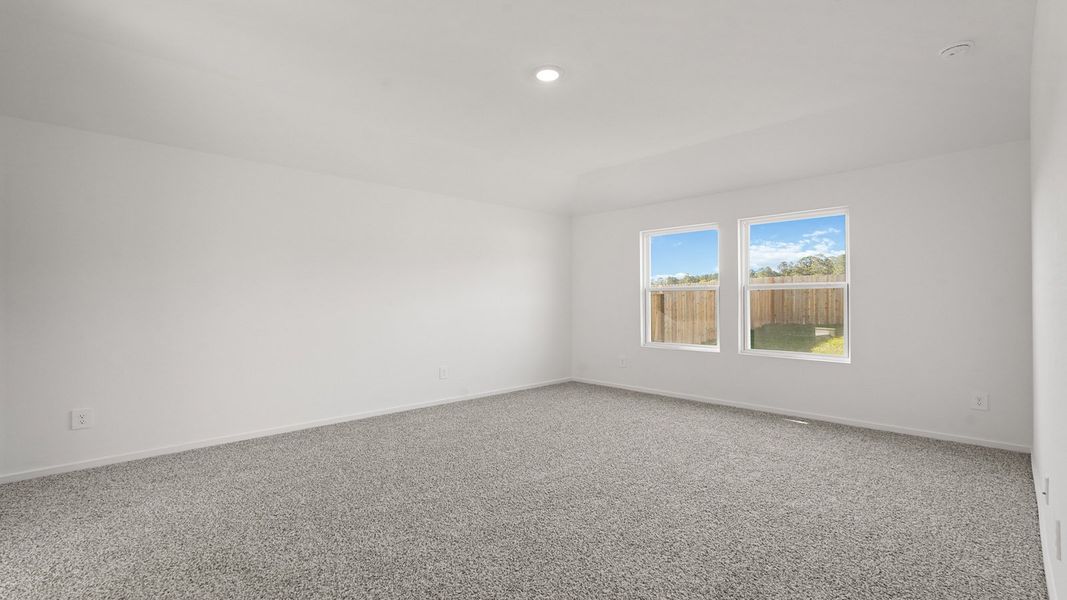 Representative unfurnished interior of a home built from the Denton by D.R. Horton in New Waverly Station, New Waverly (Image 17).