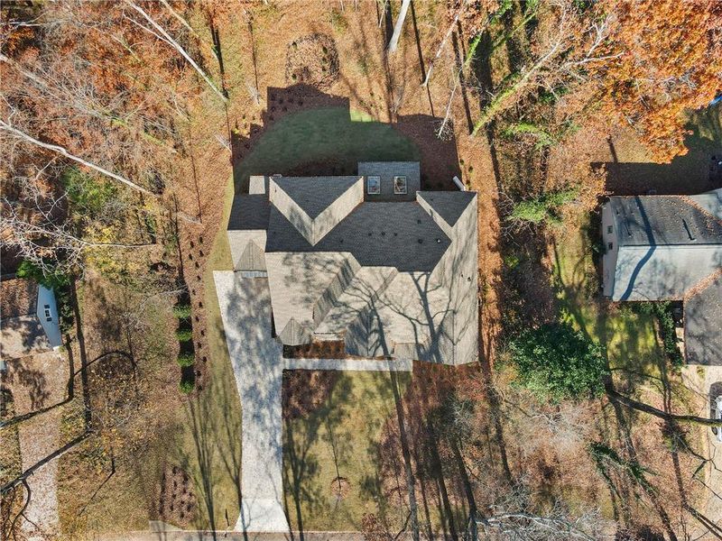 Front exterior of a new home in , Alpharetta, GA, highlighting curb appeal (Image 26).