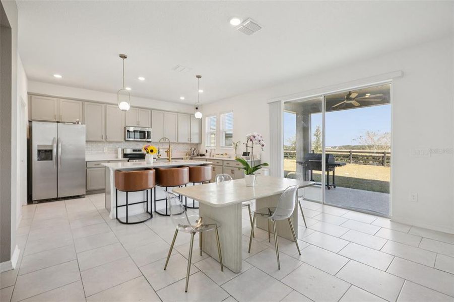 Furnished interior view inside a new home in , Apopka (Image 20).