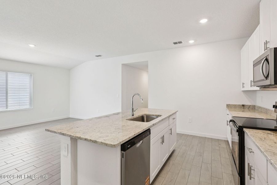 Furnished interior view inside a new home in Cypress Meadows - Signature Series, Jacksonville (Image 13).