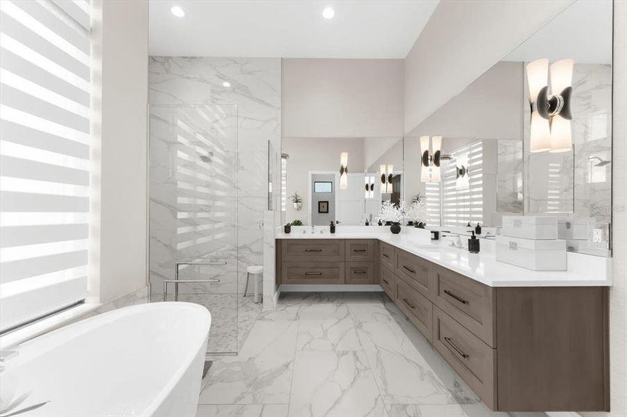 Furnished interior view inside a new home in , Port Charlotte (Image 48).