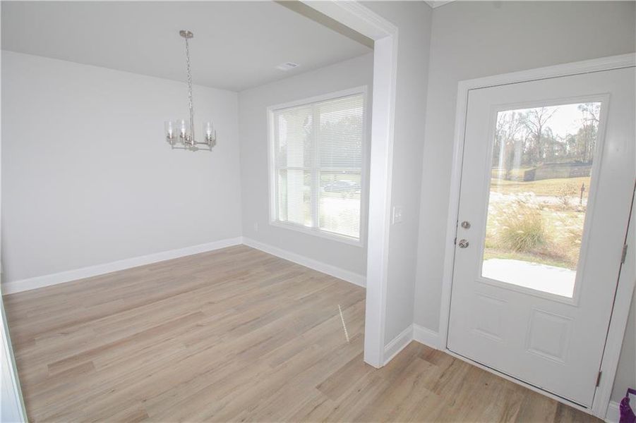Spacious, unfurnished interior of a new home in , Commerce (Image 24).