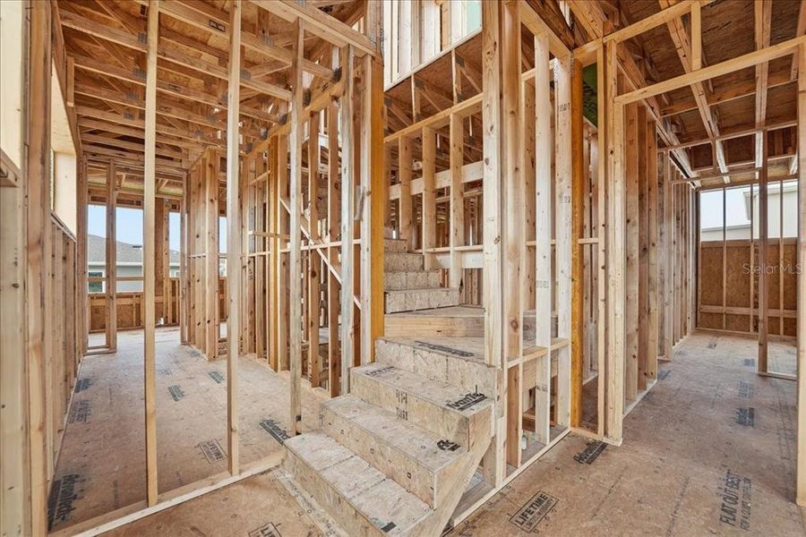 In-progress construction of a new home in , Orlando, FL (Image 21).