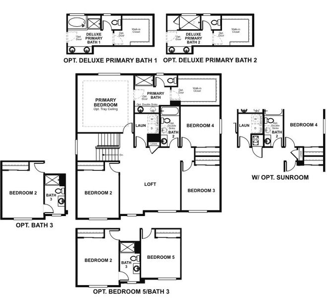 2D floor plan layout of this home in Prairie Song, Windsor, CO (Image 5).