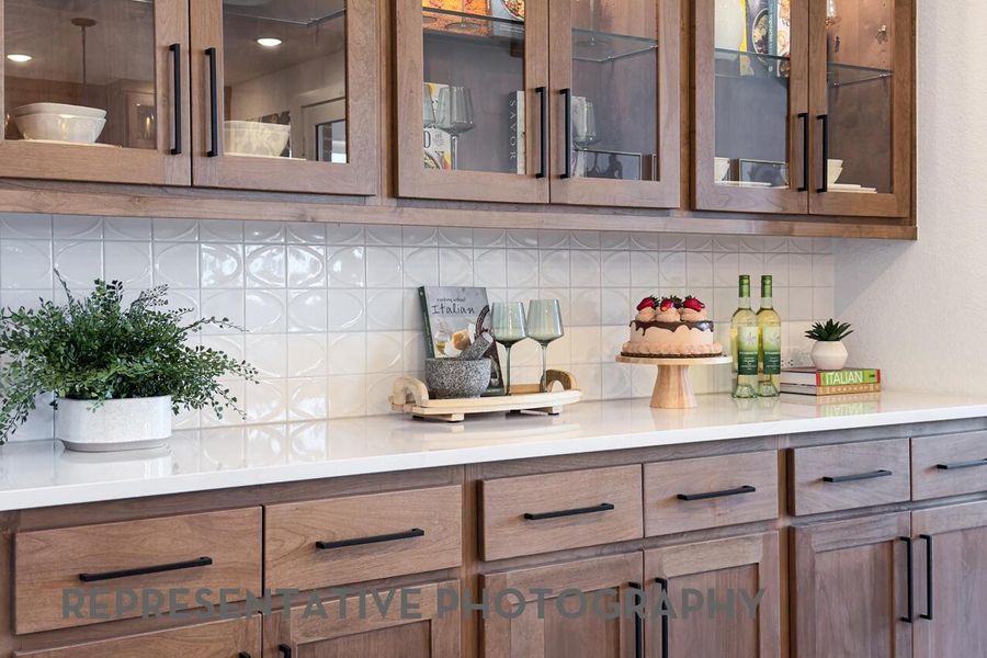 Furnished interior view inside a new home in ARTAVIA, Conroe (Image 19).