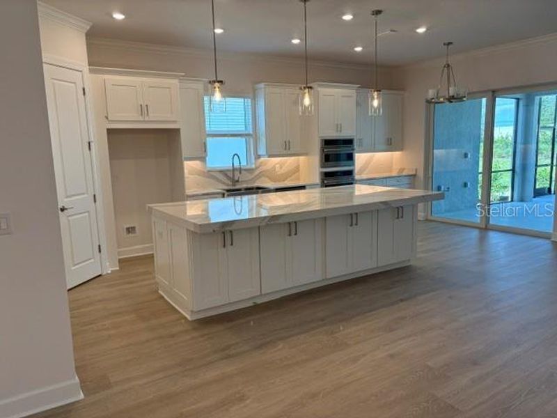 Furnished interior view inside a new home in Esplanade at Azario Lakewood Ranch, Bradenton (Image 17).