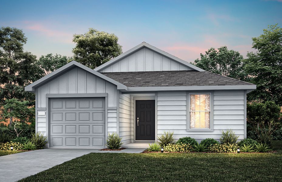 Representative exterior photo of a completed home built from the Durant by Centex in Ashford Crossing, Princeton, TX (Image 7).