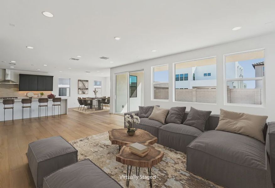 Virtually Staged Great Room - 3 of 14