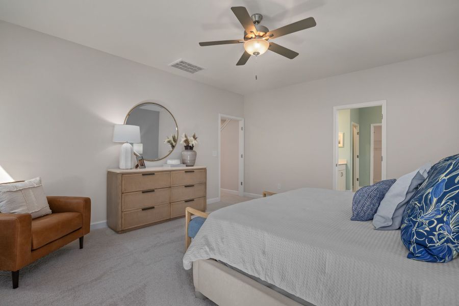 Representative furnished interior of a home built from the The Hickory II A by Davidson Homes LLC in Springvale South, Fuquay Varina (Image 24). Representative furnished interior of a home built from the The Hickory II A by Davidson Homes LLC in Springvale South, Fuquay Varina (Image 24).