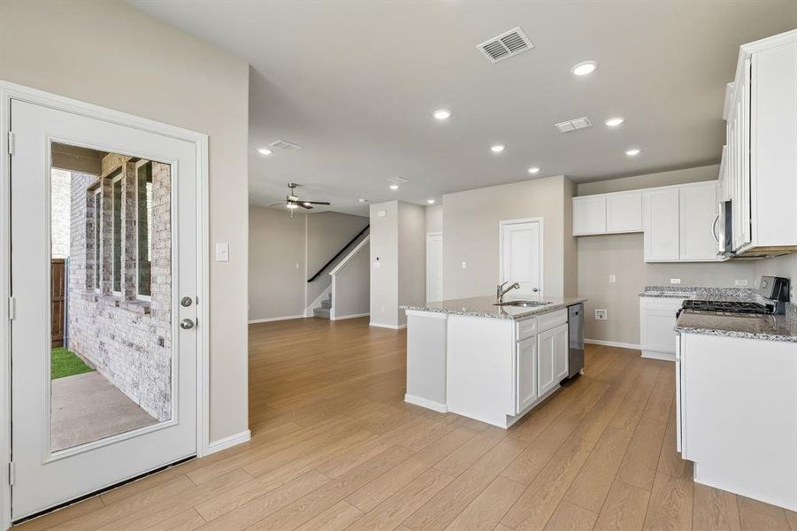 Furnished interior view inside a new home in AnaCapri, Anna (Image 3).