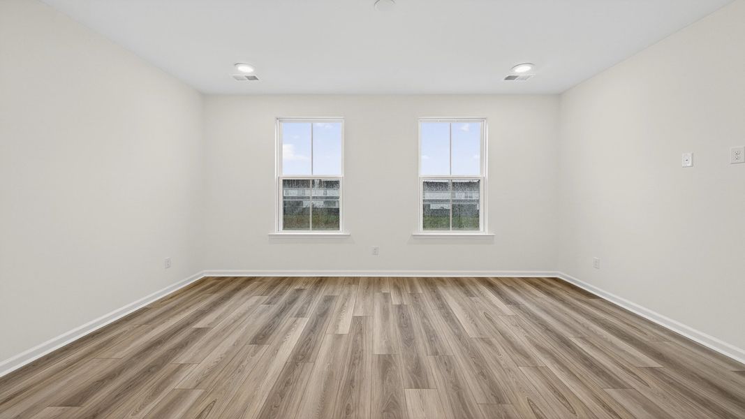 Furnished interior view inside a new home in Clear Springs Townhomes, North Charleston (Image 22).