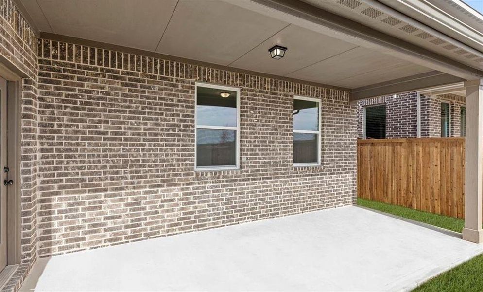 Covered Patio Representative Photo Covered Patio Representative Photo