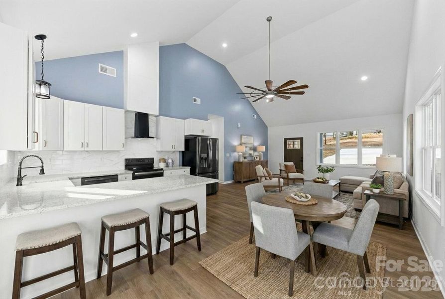 Furnished interior view inside a new home in , Shelby (Image 18).