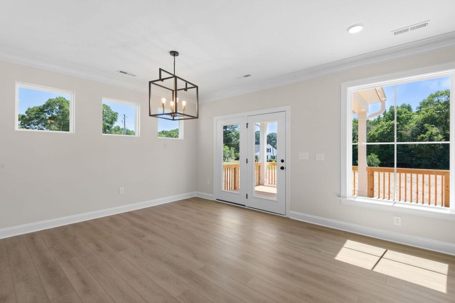 Spacious, unfurnished interior of a new home in Redland, Advance (Image 16). Spacious, unfurnished interior of a new home in Redland, Advance (Image 16).