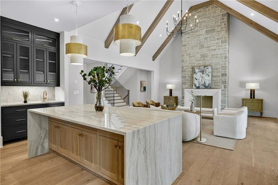 Furnished interior view inside a new home in , Milton (Image 32).