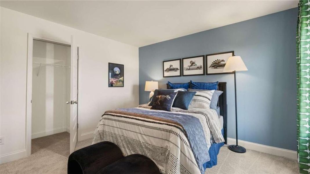Furnished interior view inside a new home in The Gates at Pates Creek, Hampton (Image 48).