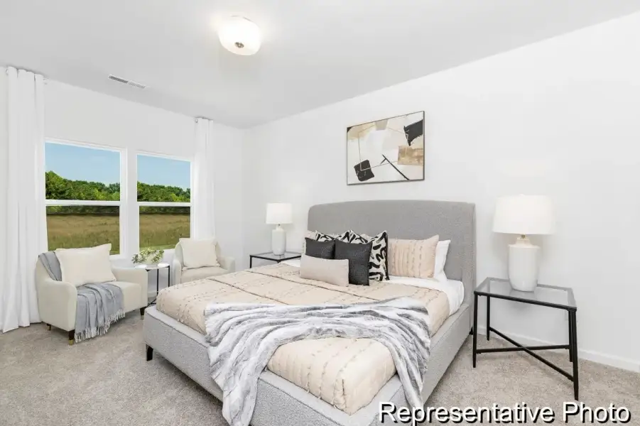 Furnished interior view inside a new home in Reeves Crossing, St. George (Image 11).