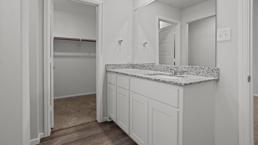 Representative furnished interior of a home built from the ZAVALLA by D.R. Horton in Faculty Row, Abilene (Image 11).