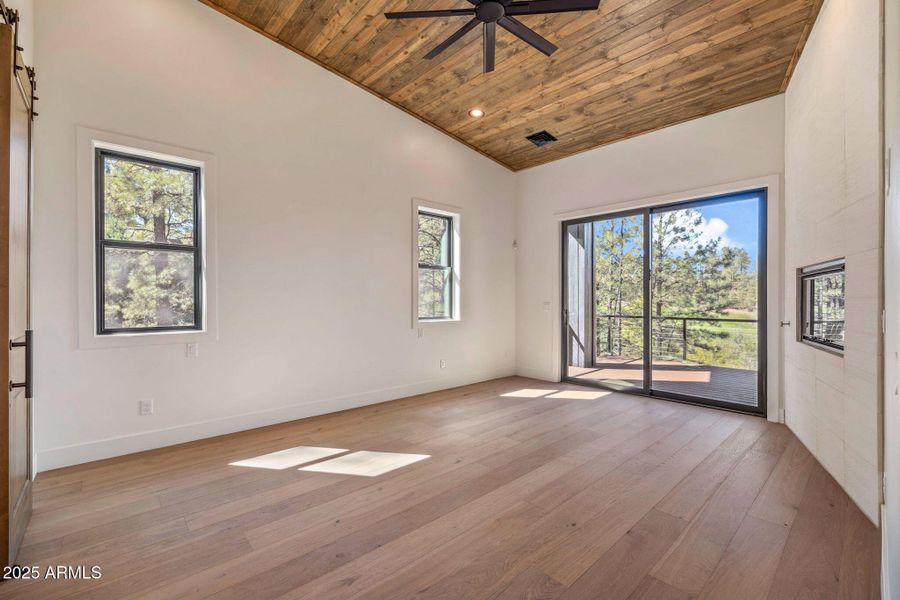 Main Level Master Bedroom