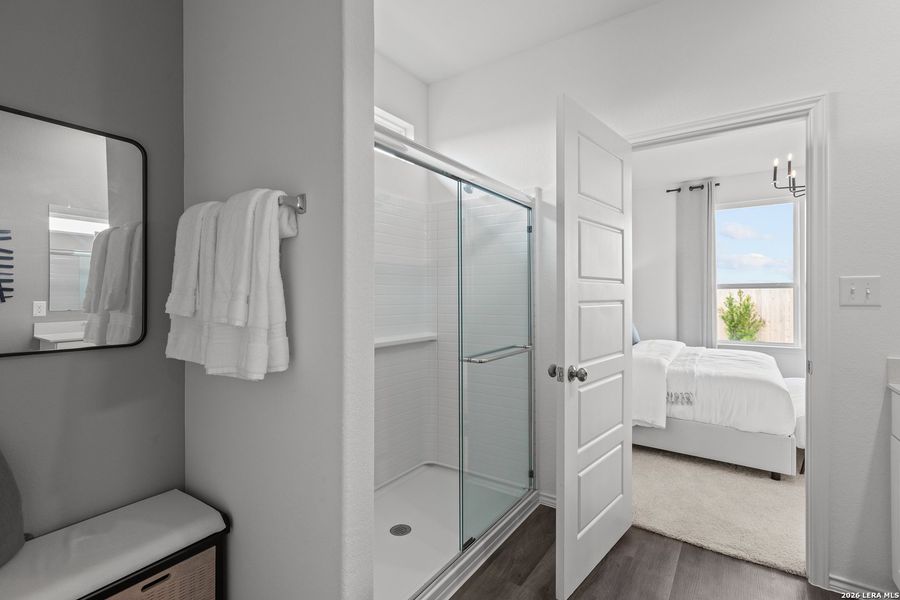 Furnished interior view inside a new home in Dove Song, Marion (Image 4).