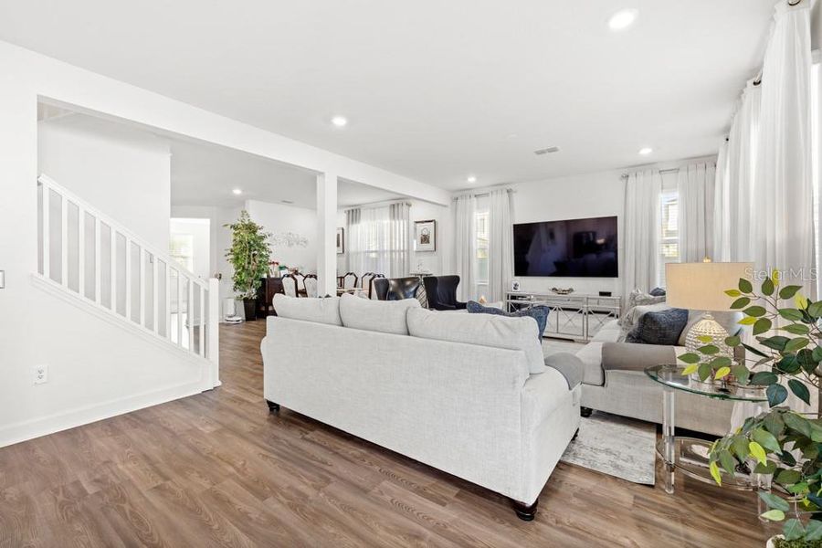 Furnished interior view inside a new home in , Davenport (Image 12). Furnished interior view inside a new home in , Davenport (Image 12).