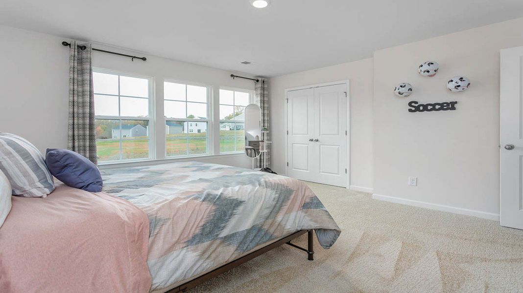 Furnished interior view inside a new home in Havencrest, Greensboro (Image 42).