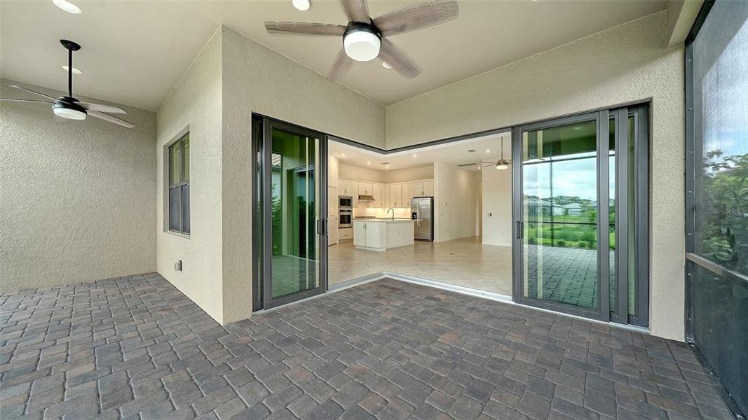 Exterior details and patio area of a home in , Nokomis (Image 32).