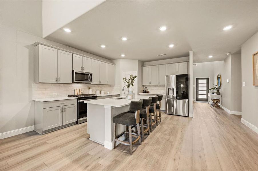 Furnished interior view inside a new home in , Fort Worth (Image 20).