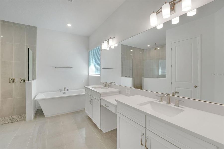 Furnished interior view inside a new home in Palms at Windermere, Windermere (Image 12).