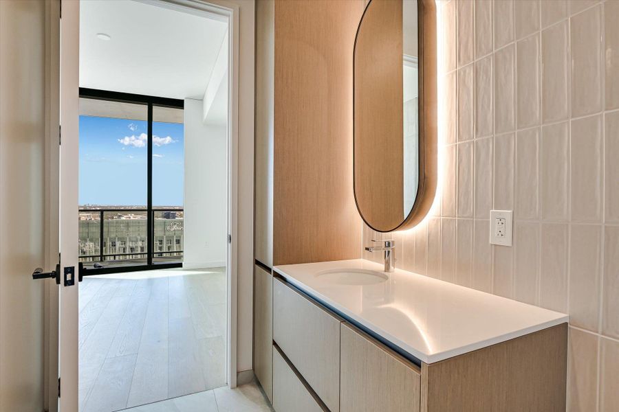 Furnished interior view inside a new home in , Austin (Image 16). Furnished interior view inside a new home in , Austin (Image 16).