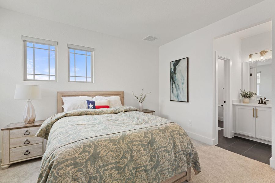 Furnished interior view inside a new home in , Austin (Image 26). Furnished interior view inside a new home in , Austin (Image 26).