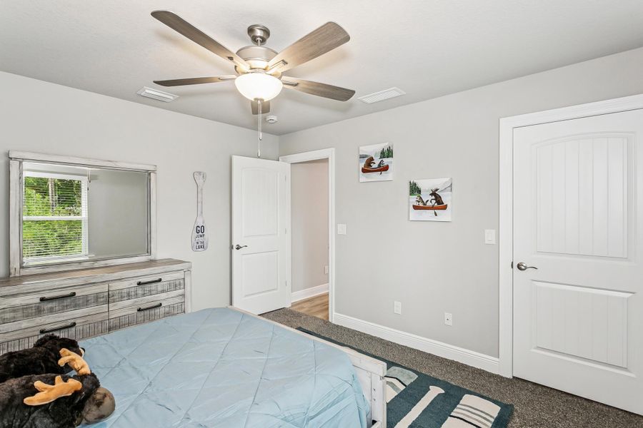 Furnished interior view inside a new home in Walther Reserve, Milton (Image 37).