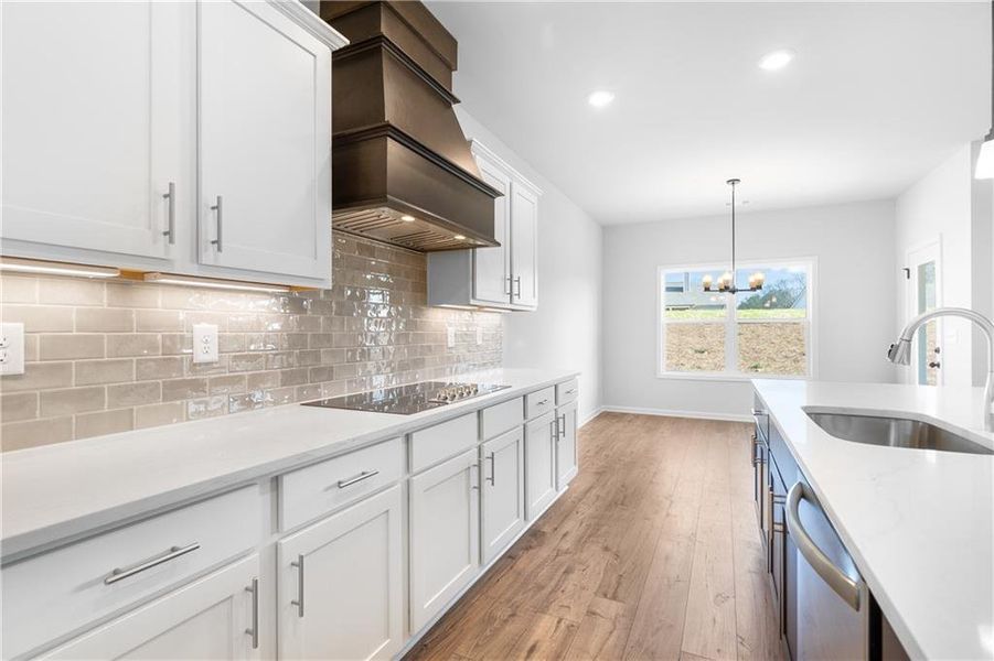 Furnished interior view inside a new home in , Eatonton (Image 9).