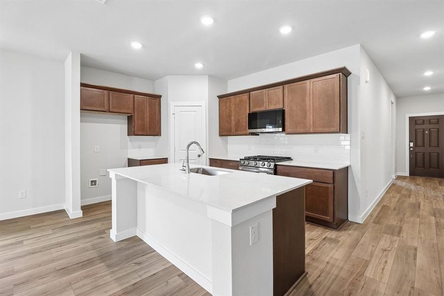 Furnished interior view inside a new home in Overland Grove, Forney (Image 6).