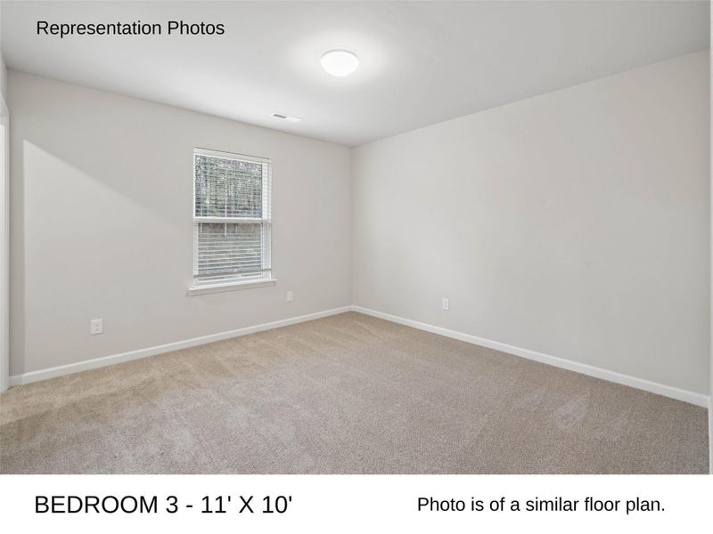 Spacious, unfurnished interior of a new home in StoneyGreen Homes, Charlotte (Image 8).