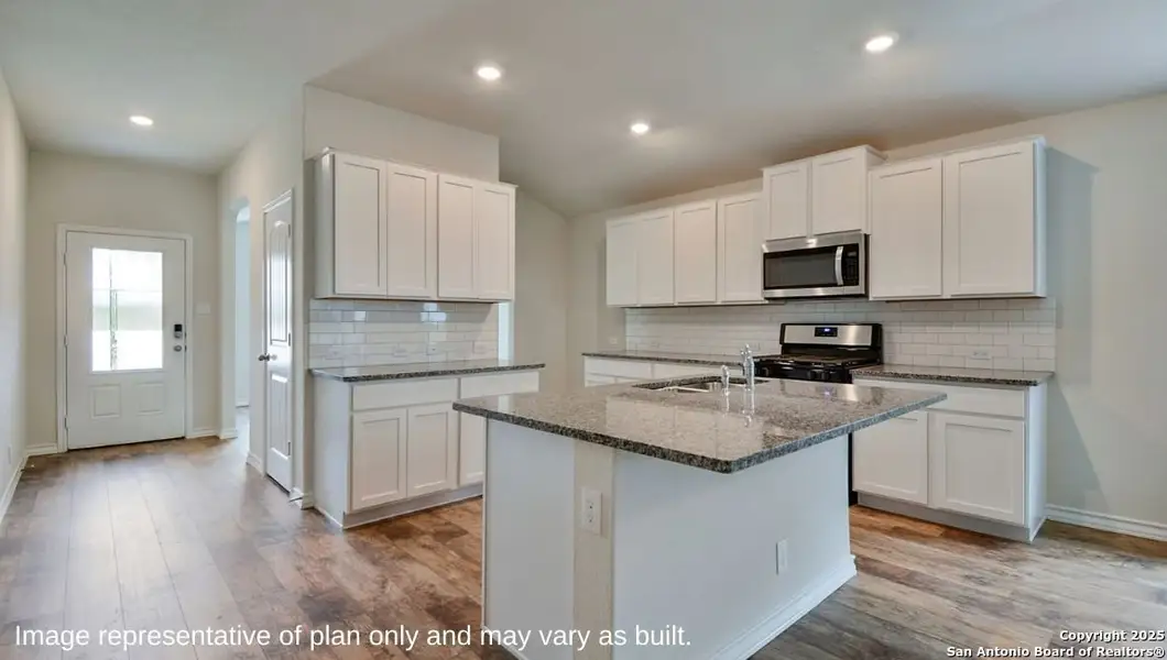 Furnished interior view inside a new home in Stonehill, San Antonio (Image 7).