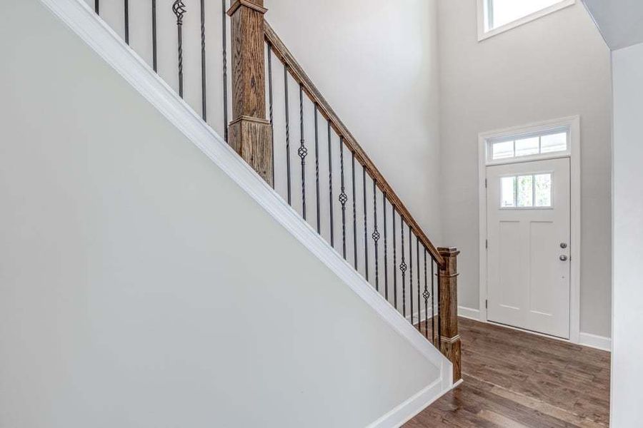 Representative unfurnished interior of a home built from the Brunswick by Caviness & Cates Communities in Maggie Way, Wendell (Image 123). Representative unfurnished interior of a home built from the Brunswick by Caviness & Cates Communities in Maggie Way, Wendell (Image 123).