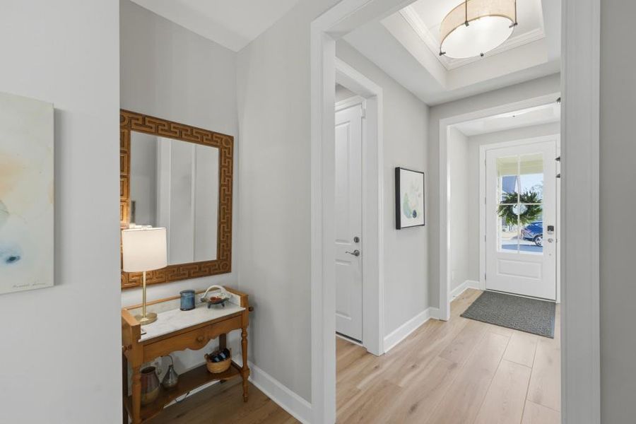 Furnished interior view inside a new home in , Hoschton (Image 37).