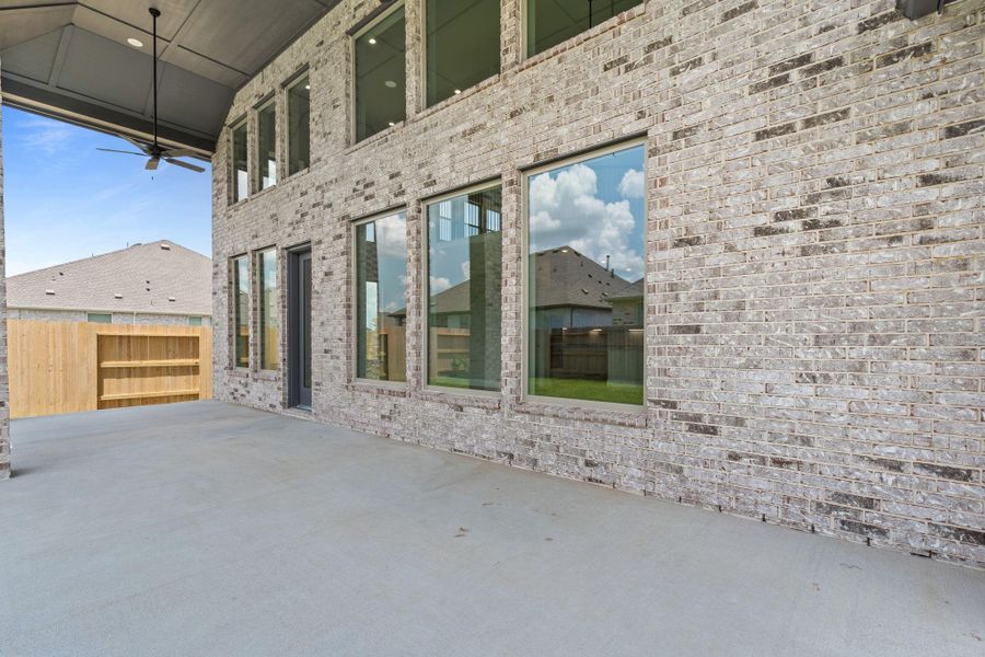 Exterior details and patio area of a home in Coastal Point, League City (Image 21). Exterior details and patio area of a home in Coastal Point, League City (Image 21).
