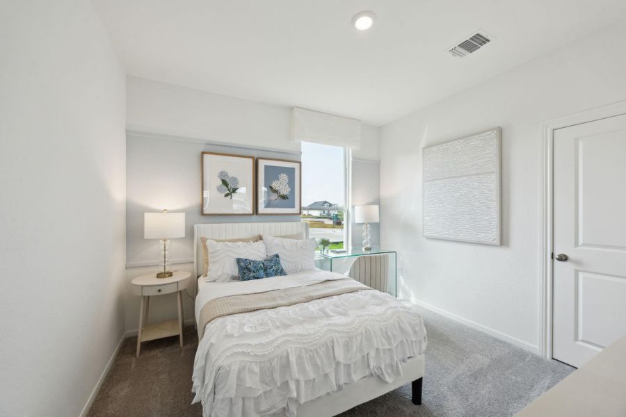 Furnished interior view inside a new home in Windcress, Cove (Image 4).