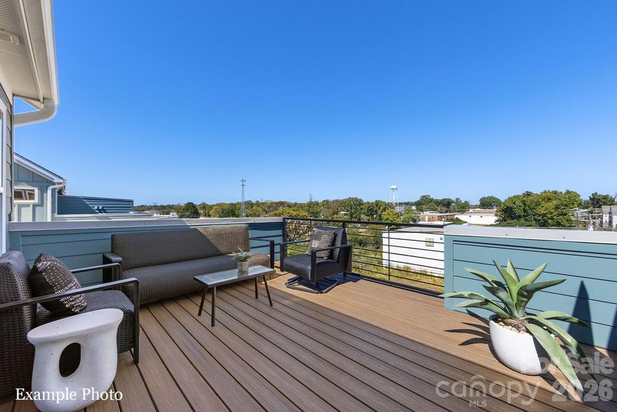 Exterior details and patio area of a home in , Charlotte (Image 19).