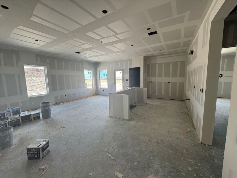 Spacious, unfurnished interior of a new home in Village at Three Oaks, Seguin (Image 13). Spacious, unfurnished interior of a new home in Village at Three Oaks, Seguin (Image 13).