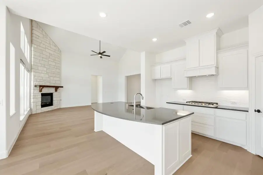 Furnished interior view inside a new home in Rockwood 90, Mansfield (Image 7). Furnished interior view inside a new home in Rockwood 90, Mansfield (Image 7).