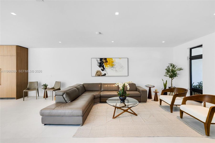 Furnished interior view inside a new home in , Miami (Image 46).