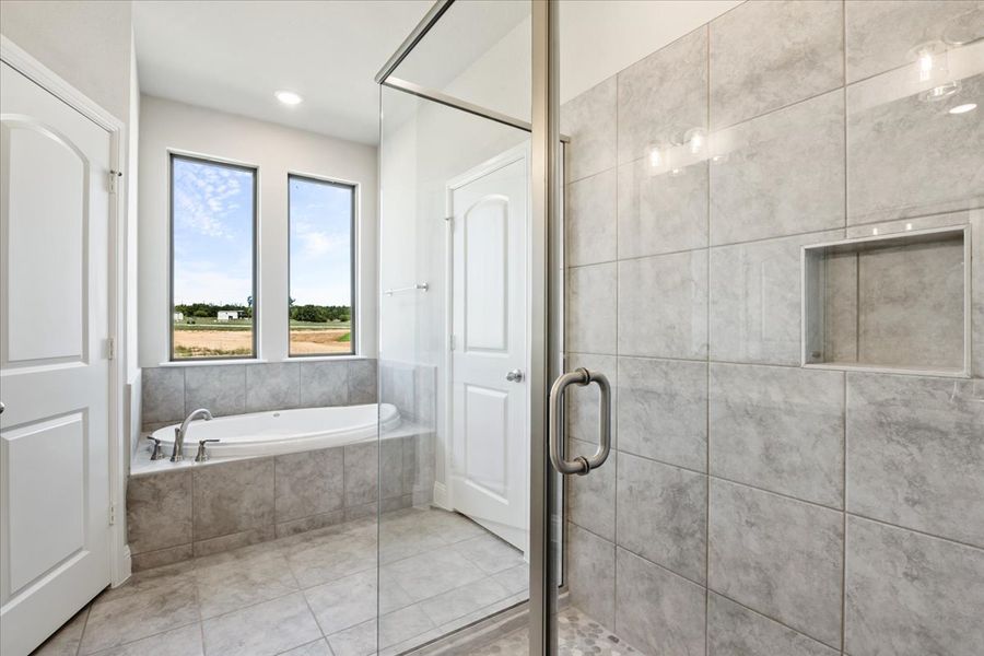 Furnished interior view inside a new home in The Ranches at Valley View, Springtown (Image 7).