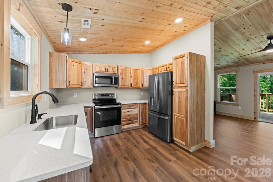 Furnished interior view inside a new home in , Whittier (Image 9).