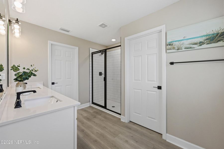 Furnished interior view inside a new home in Elm Creek at Silverleaf, St. Augustine (Image 38). Furnished interior view inside a new home in Elm Creek at Silverleaf, St. Augustine (Image 38).