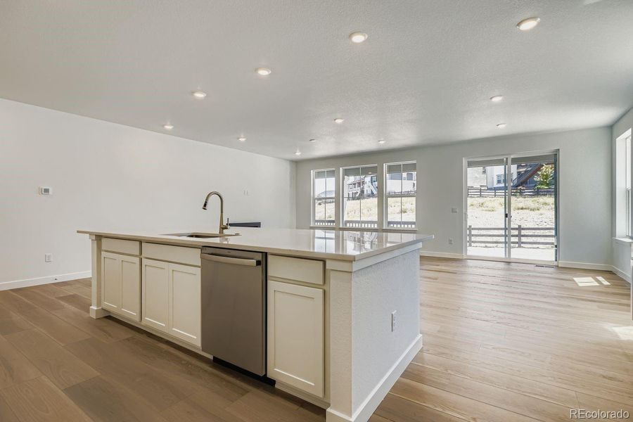 Furnished interior view inside a new home in Macanta: The Grand Collection, Castle Rock (Image 5).