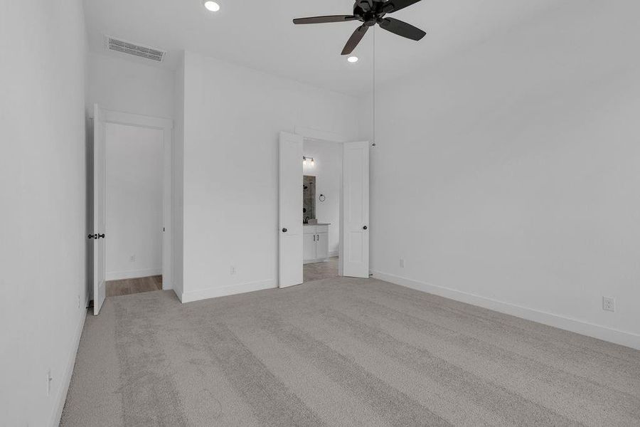 Primary bedroom representative